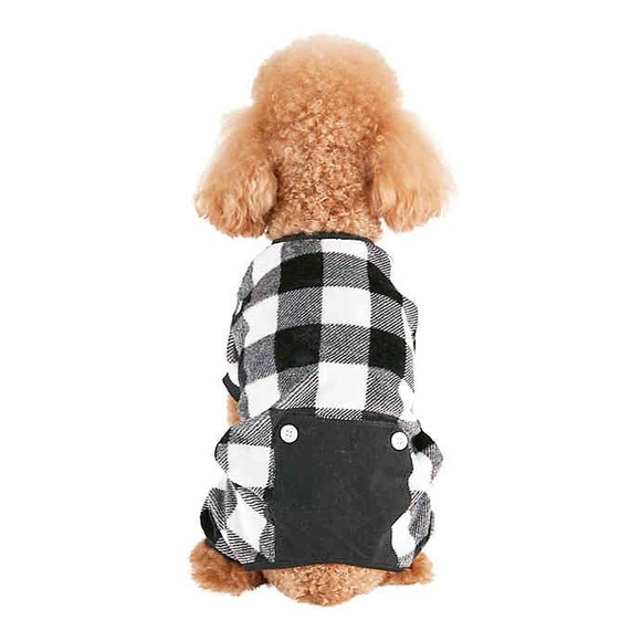 Other - Buffalo Check Dog Pajamas in Black & White